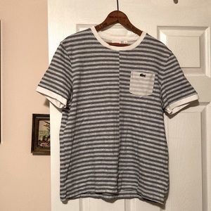 Striped Lacoste Tee